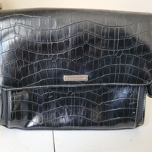 LIZ Claiborne faux crochet cross body bag